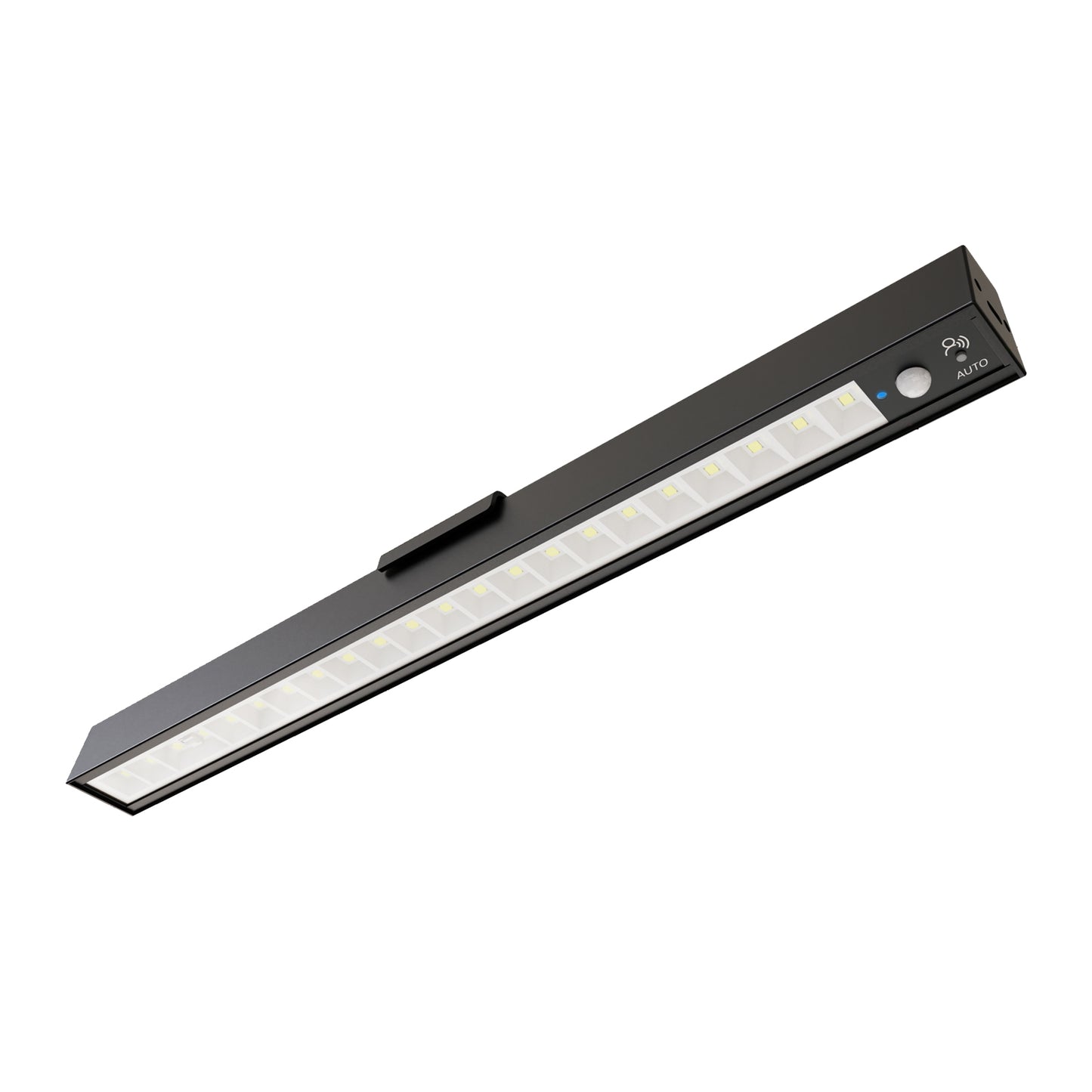 Rechargeable Motion Sensor Ceiling Light, Full Metal Battery Powered LED Closet Light, 3 Color 500LM Dimmable with Remote & Timer, Magnetic Cordless Mount for Shower, Hallway, Garage, Pantry -Black