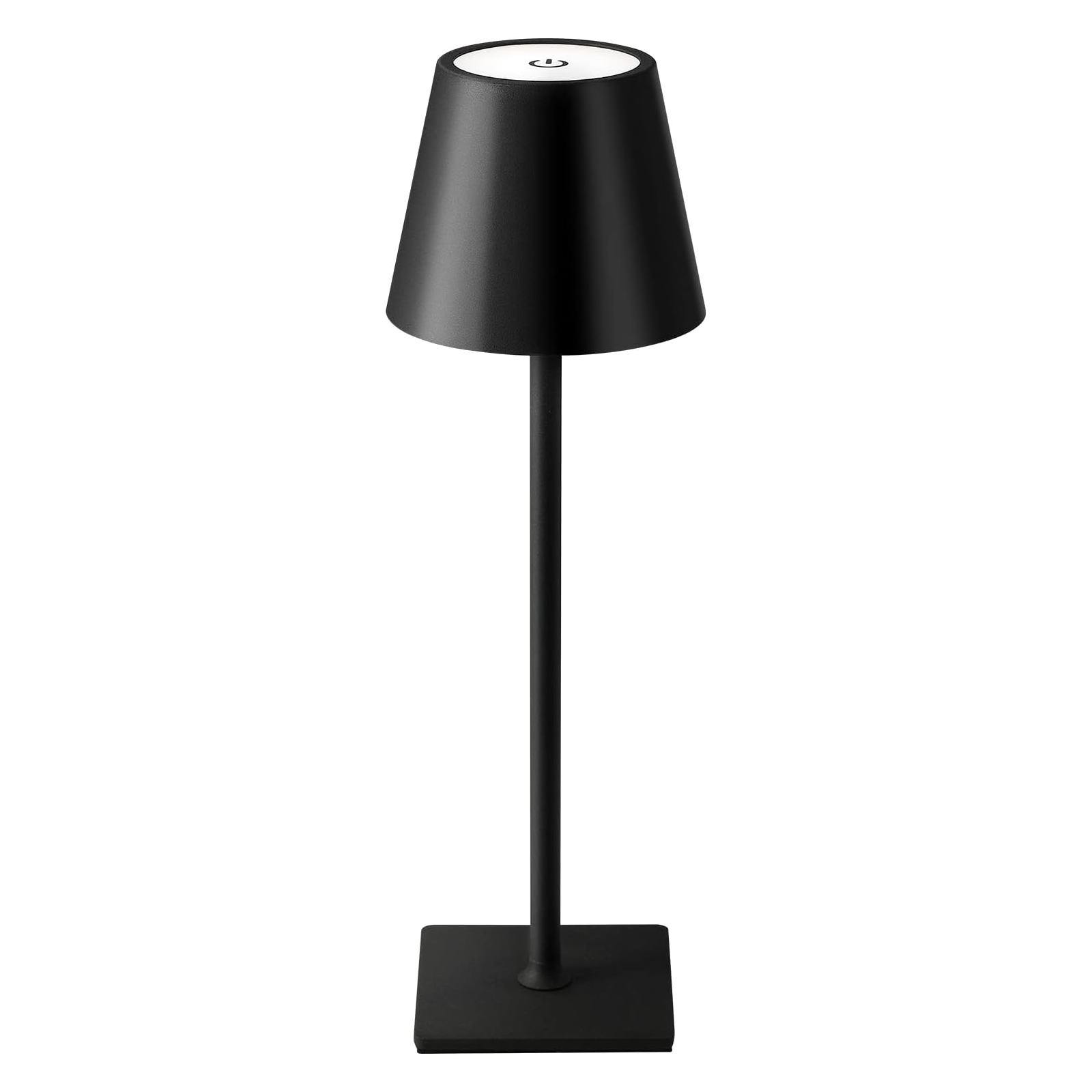 Lampe Table LED Rechargeable Sans Fil 5000mAh - Réglage Tactile IP54 Étanche Noir