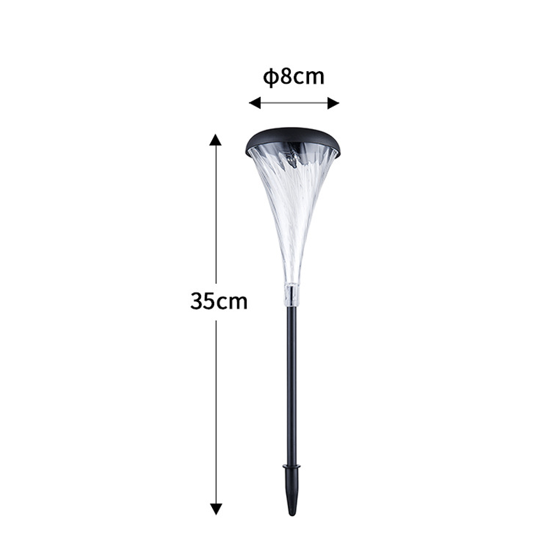Solar Outdoor Lights, Solar Lights Outdoor Waterproof IP65, Bright Powered by Solar Garden Lights for Patio, Yard, Driveway Decoration
