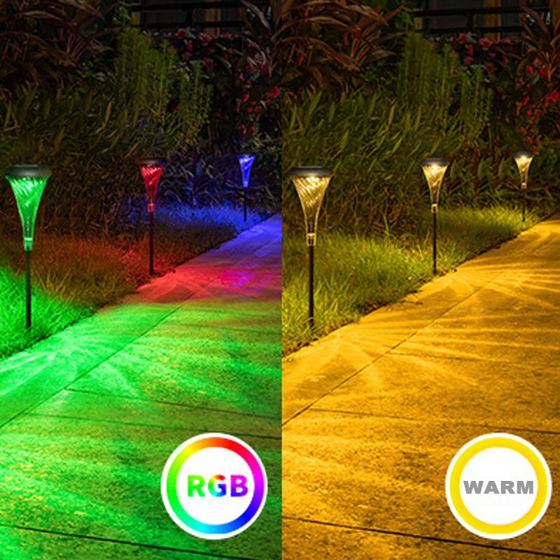 Solar Outdoor Lights, Solar Lights Outdoor Waterproof IP65, Bright Powered by Solar Garden Lights for Patio, Yard, Driveway Decoration