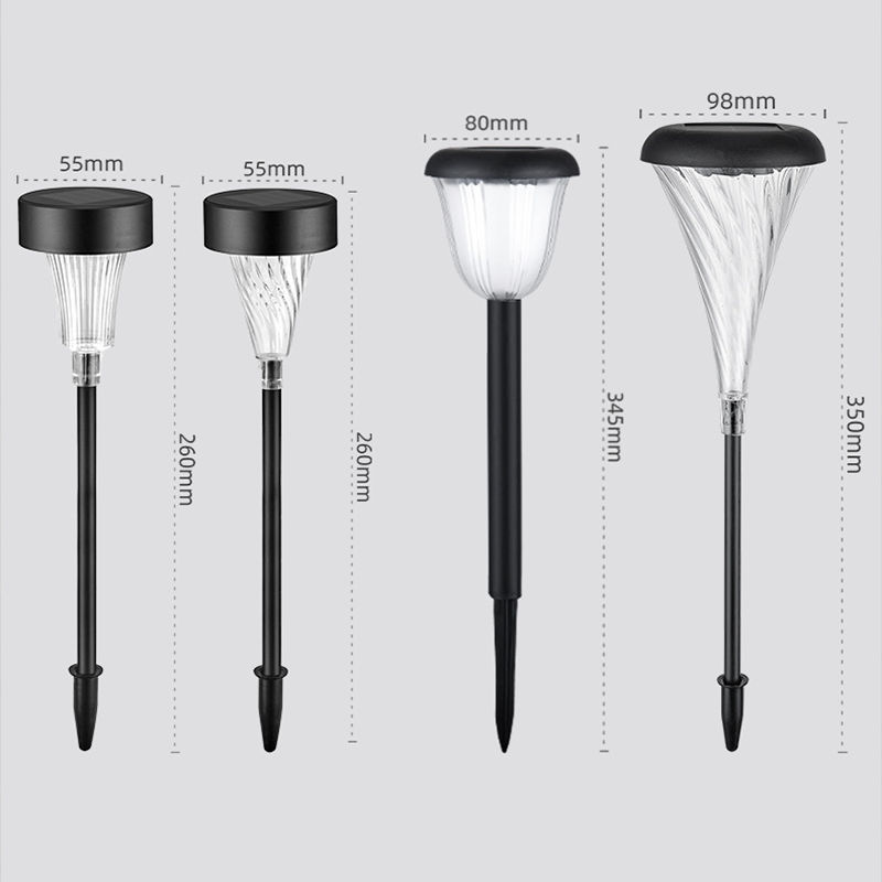 Solar Outdoor Lights, Solar Lights Outdoor Waterproof IP65, Bright Powered by Solar Garden Lights for Patio, Yard, Driveway Decoration