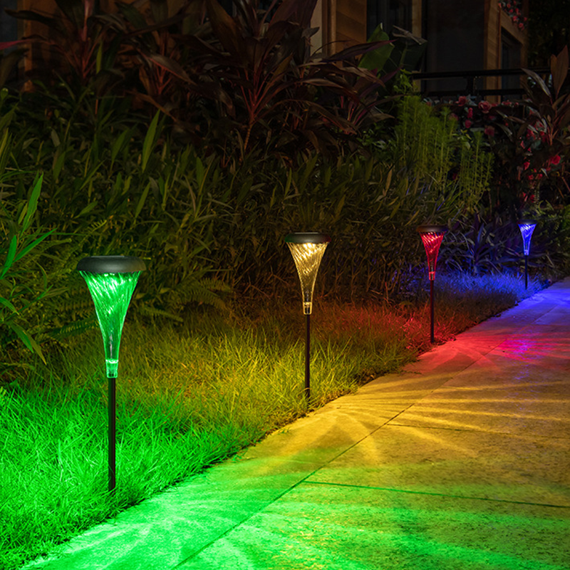 ILANCK Solar Pathway Lights 8 Pack, Bright Solar Lights Outdoor