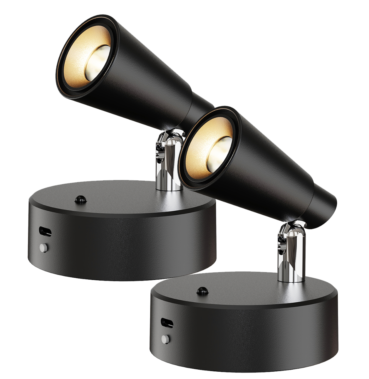LED Spotlights Indoor, 5500mAh Rechargeable Picture Lights, Dimmable&Timer, 3CCT, Cordless LED Uplights with Remote, Max 150LM, Accent Lighting for Artwork Plants Painting