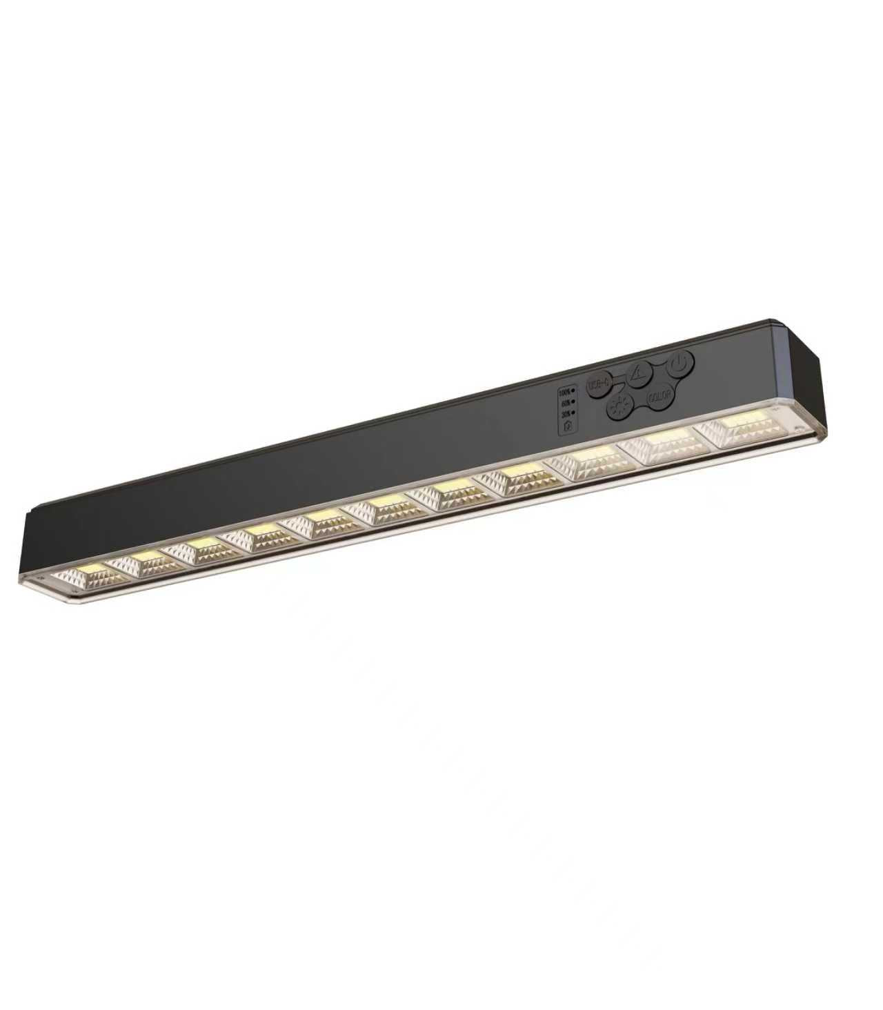 Rechargeable Magnetic Light Bar, 15.8 inch, 1500LM Portable LED Light with 10000mAh Battery, USB-C Charging, Remote Control & Timer, Dimmable & 3 Color Temps, Magnetic Mount, Hook & Battery Display