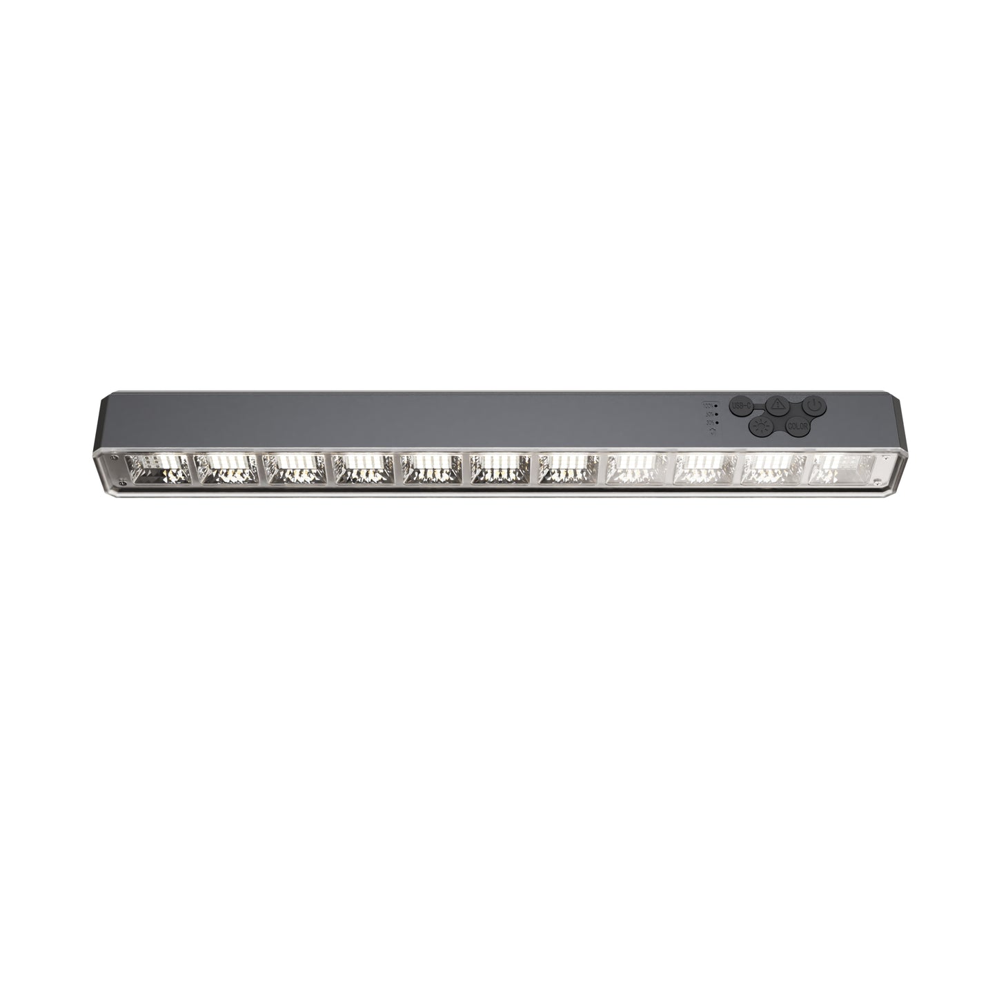 Rechargeable Magnetic Light Bar, 15.8 inch, 1500LM Portable LED Light with 10000mAh Battery, USB-C Charging, Remote Control & Timer, Dimmable & 3 Color Temps, Magnetic Mount, Hook & Battery Display