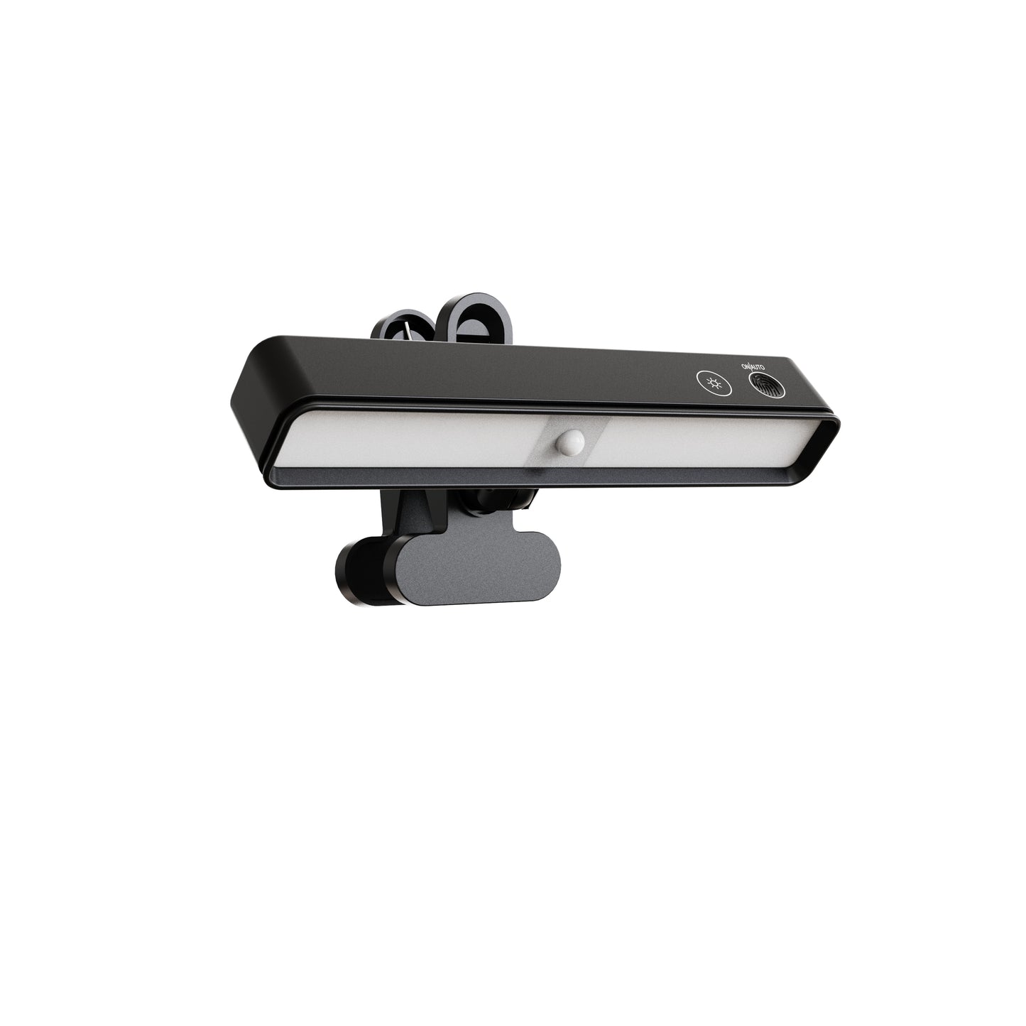 LYTARA 5000mAh Rechargeable Clip on Light with Motion Sensor, LED Reading Light for Bed & Desk, 3 Color Modes & Stepless Dimming, Portable Battery Operated Clamp Lamp with 360° Adjustment, Black