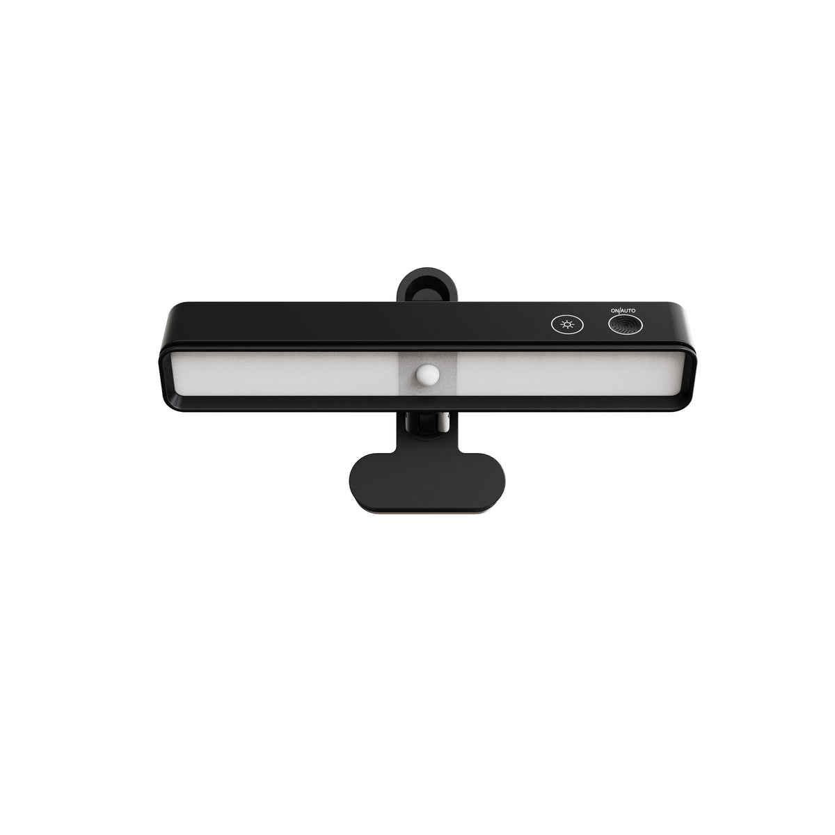 LYTARA 5000mAh Rechargeable Clip on Light with Motion Sensor, LED Reading Light for Bed & Desk, 3 Color Modes & Stepless Dimming, Portable Battery Operated Clamp Lamp with 360° Adjustment, Black