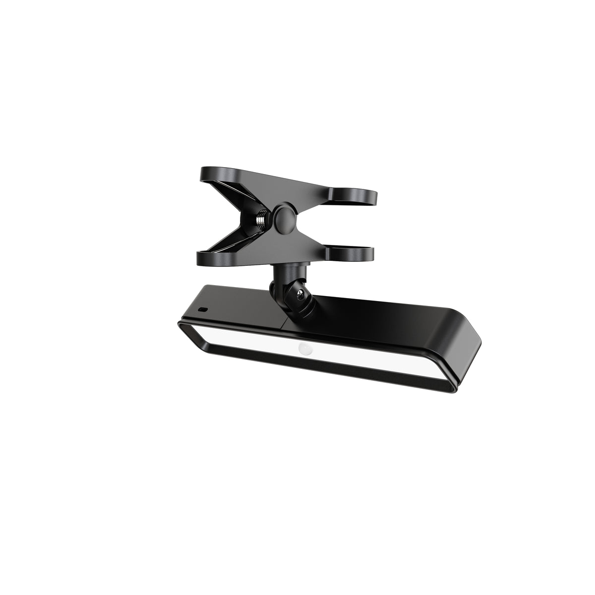 LYTARA 5000mAh Rechargeable Clip on Light with Motion Sensor, LED Reading Light for Bed & Desk, 3 Color Modes & Stepless Dimming, Portable Battery Operated Clamp Lamp with 360° Adjustment, Black