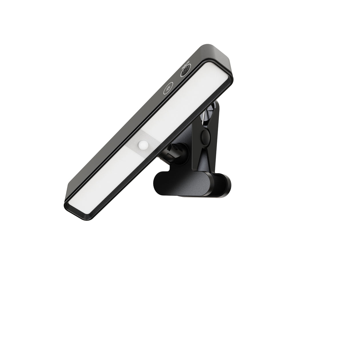 LYTARA 5000mAh Rechargeable Clip on Light with Motion Sensor, LED Reading Light for Bed & Desk, 3 Color Modes & Stepless Dimming, Portable Battery Operated Clamp Lamp with 360° Adjustment, Black