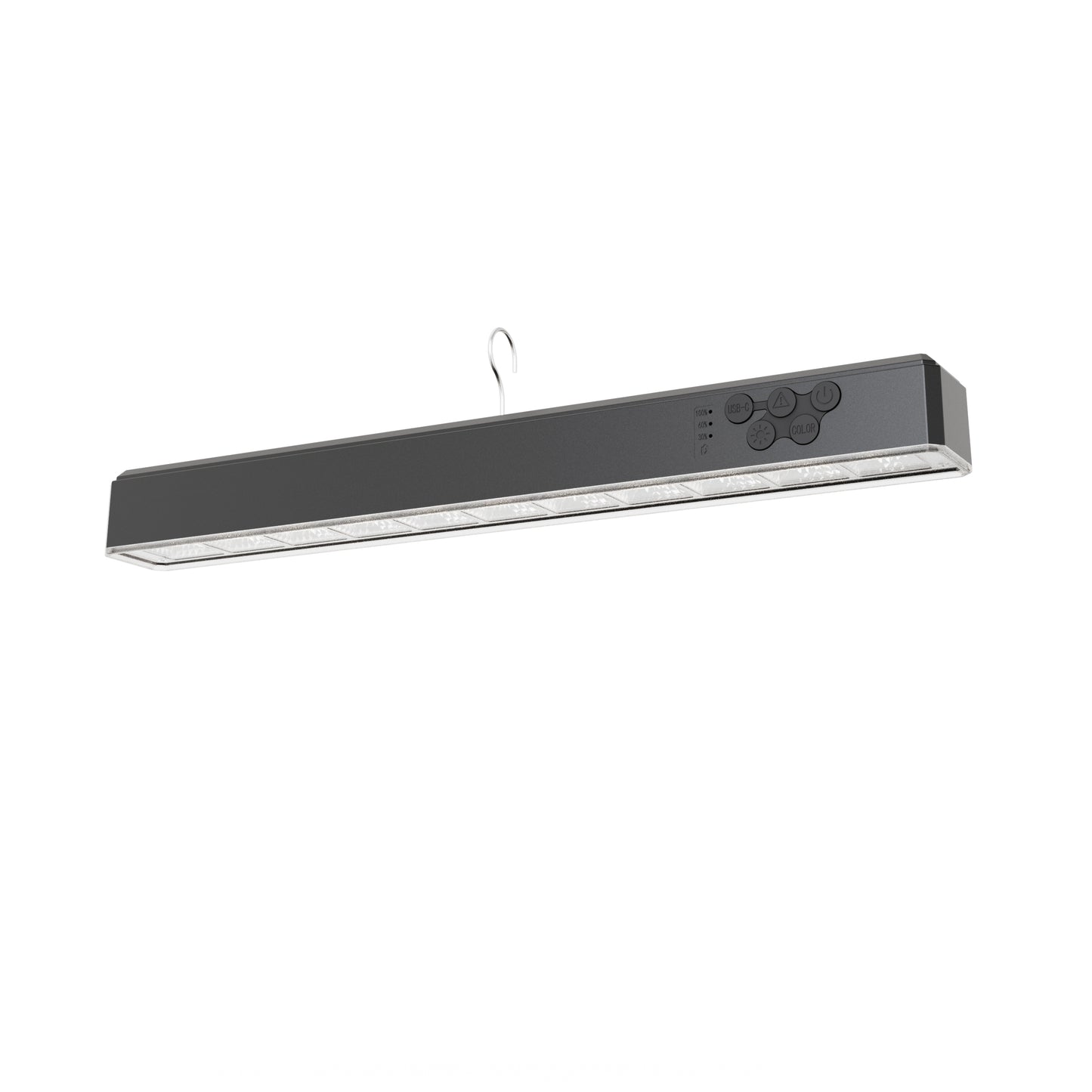 Rechargeable Magnetic Light Bar, 15.8 inch, 1500LM Portable LED Light with 10000mAh Battery, USB-C Charging, Remote Control & Timer, Dimmable & 3 Color Temps, Magnetic Mount, Hook & Battery Display